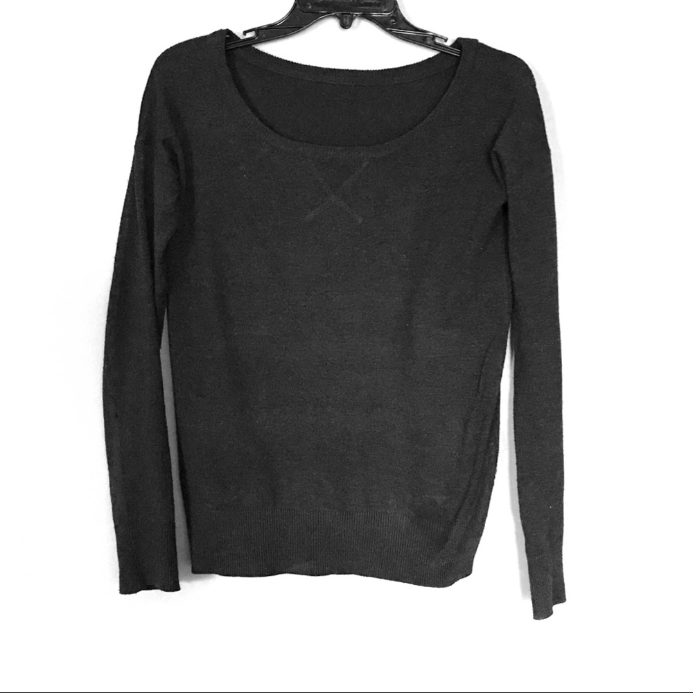 Gray sweater